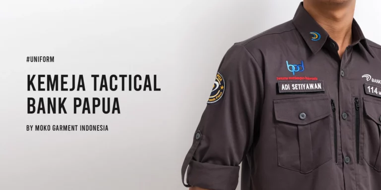 Kemeja Tactical Bank Papua
